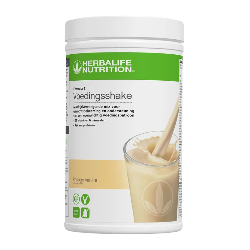 Herbalife Formule 1 shake Romige Vanille 780g